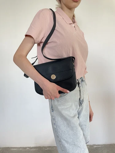 RARA borsa a tracolla tracolla Gucci classica vintage autentica blu 0011160917