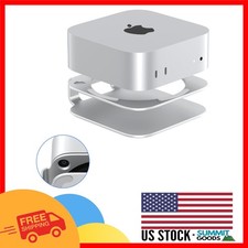 2024 Mac Mini M4 Aluminum Mount with Anti-Fingerprint Airflow Optimization