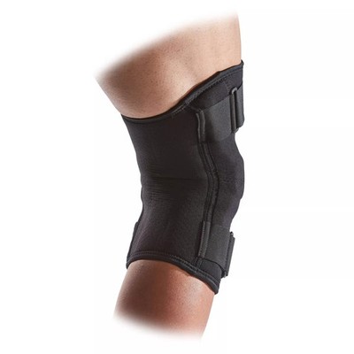 MCDAVID SPORT KNEE BRACE WITH HINGES - MEN S/M WOMEN S/M - BLACK