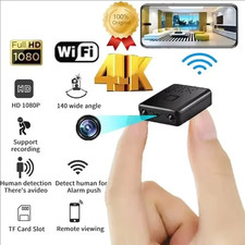2025 Smart Mini WiFi Camera Wireless 1080P HD Night Cam w/Battery Home Security