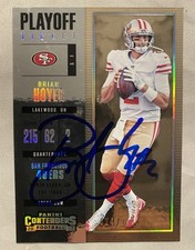 BRIAN HOYER AUTOGRAPH 2017 PANINI CONTENDERS PLAYOFF TICKET /249 TRADING CARD