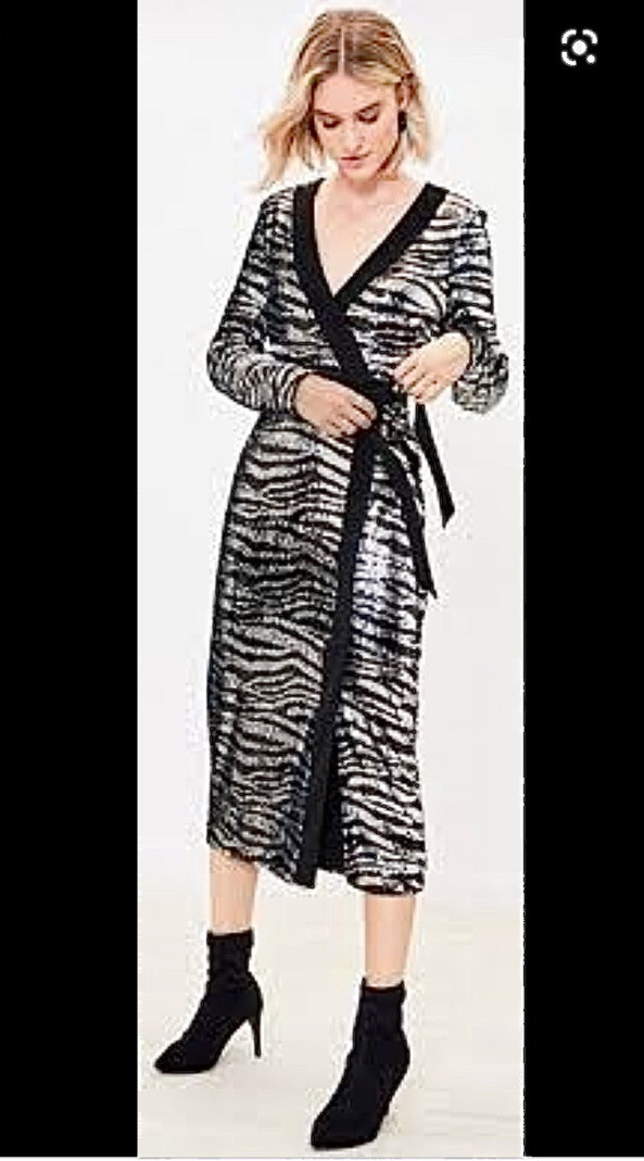 Wrap Oasis Embellished Dress Sequin Oasis Tuxedo Dress Oasis