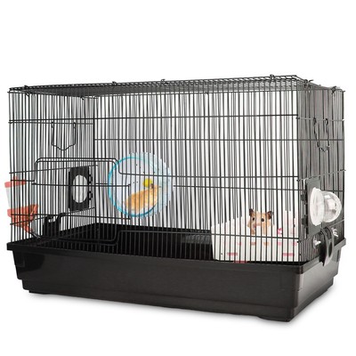Pet Cage 2tiers Animal Metal Hamster Cage Small Critters House Habitat Playpen