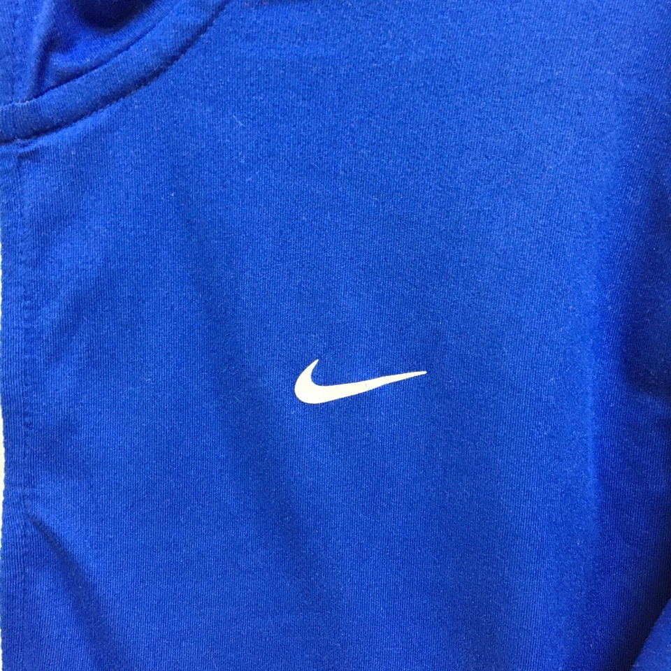Nike Running Sweater Large Adult Blue Dri Fit 1/4 Zip Stretch Athletic Womens L - Image 3 of 4