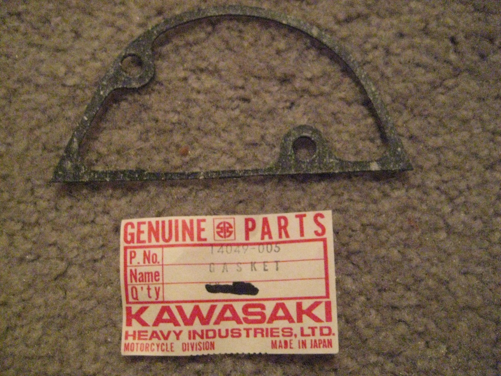 KAWASAKI KE175/KD175 CLUTCH RELEASE CRANKCASE COVER GASKET NOS! eBay