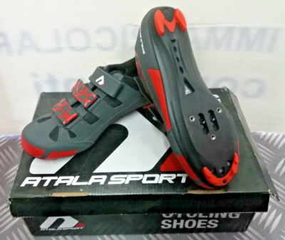 SCARPE BICI CORSA MTB SPINNING ATALA SPORT RACE AS POWERFUL TG 47