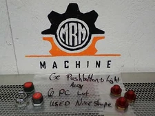 General Electric Pushbutton & Light Accessories Used Nice Shape (Lot of 6pcs)