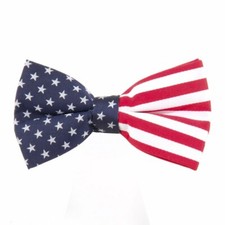 Patriotic Bow Tie American Flag, NEW