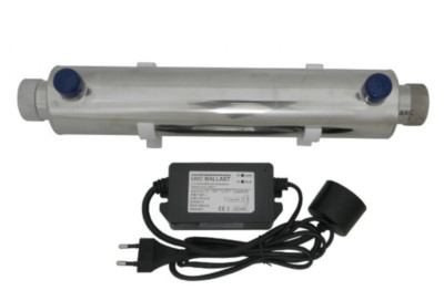 16W Germicidal UV Lamp Water with Stainless Steel Tube Complete PHILIPS