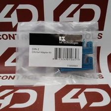 DIN-2 | NK Technologies | DIN Rail Adapter Kit, 2 Clips , 2 Screws, Sealed