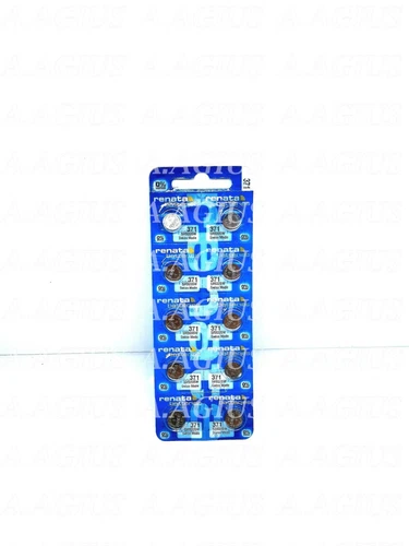 Renata Watch Battery 371 (SR920SW)- Swiss - x10