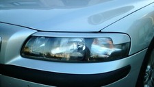 Eyelids eyebrows headlight light brows for VOLVO S60 / V70  2001 2002 2003 2004