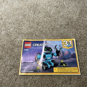 Lego Creator instruction book 31062 / me6  r3 d16