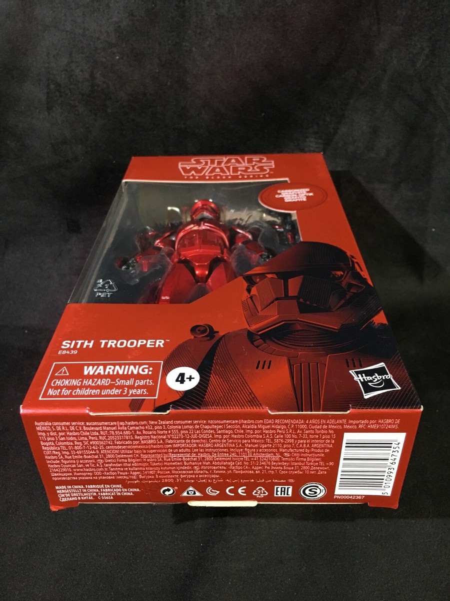 Star Wars Black Series #92 ~ CARBONIZED SITH TROOPER Star Wars Black Series #92 ~ CARBONIZED SITH TROOPER
