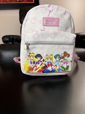 Sailor Moon Pink Icons Mini Backpack Sailor Moon , Sailor scouts Pink Icons Mini Backpack  main image 3