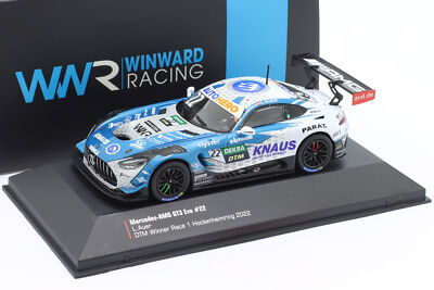 Mercedes-AMG GT3 Evo #22 Sieger Rennen 1 DTM Hockenheim 2022 L. Auer 1:43 Ixo