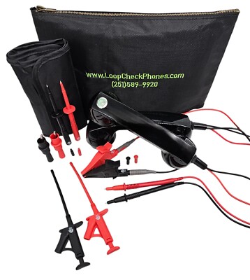 Loop Check  Phones Electrician Continuity Test Phone Set ME001-N opt. MAGNETS