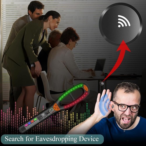 Unopened Hidden Camera Detector/ Finder Magnetic Field Listening Device - Picture 5 of 12