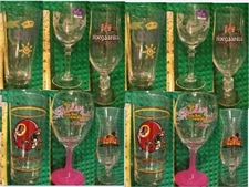 CHOOSE FROM LARGE SELECTION OF WINE and COCKTAIL and WATER GLASSES