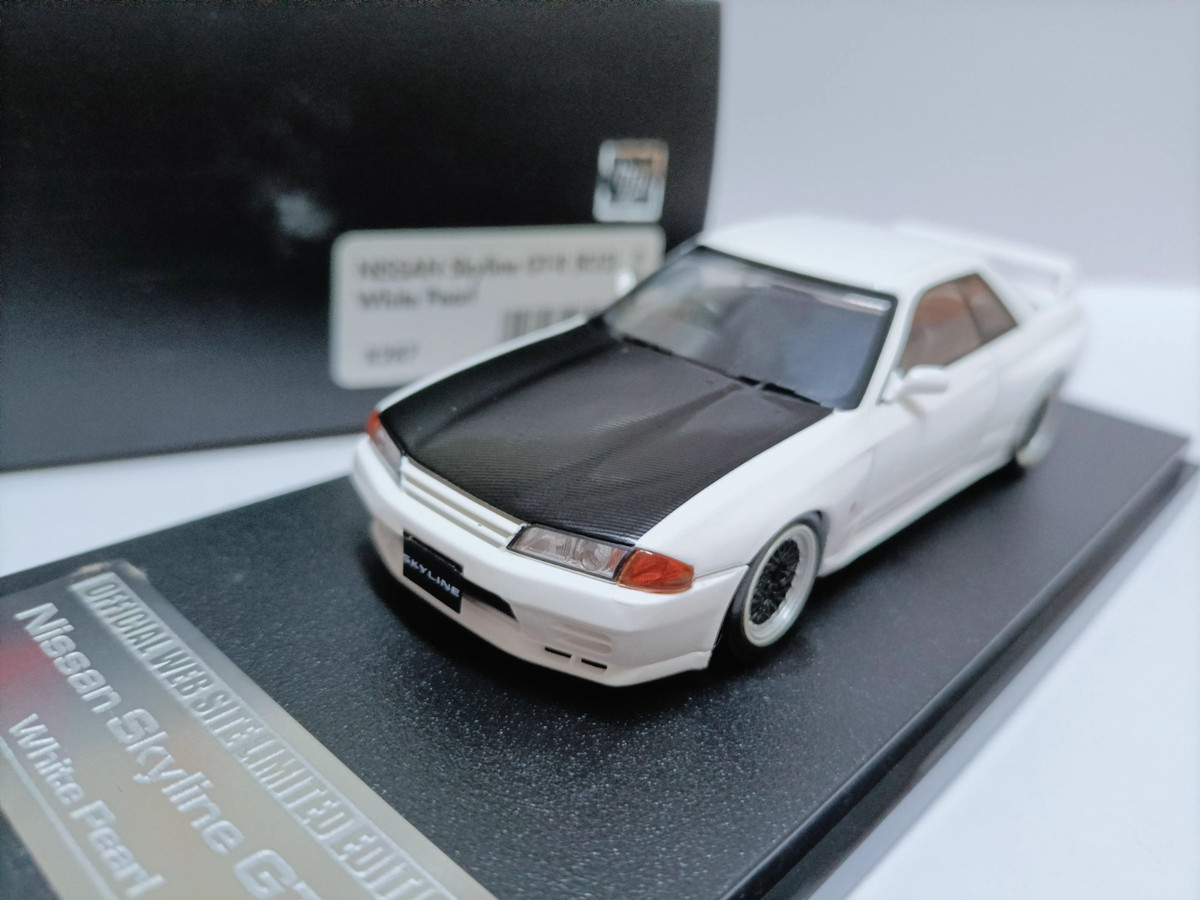 hpi 1/43 Nissan GT-R R32 White | eBay