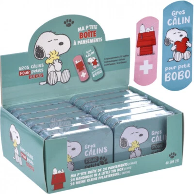 coole Pflasterdose Snoopy - Peanuts Charlie Brown Sammlerstück ovp