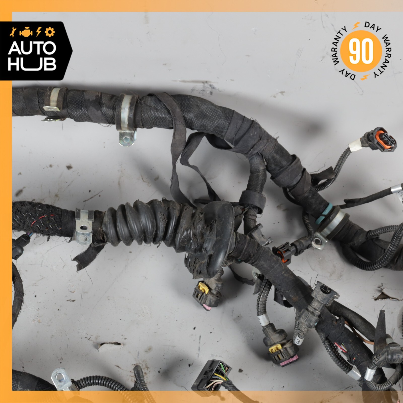 09-19 Maserati GranTurismo Quattroporte Engine Motor Wiring Wire Harness OEM 44k