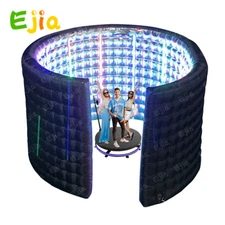 13ft Portable LED Photo Booth Backdrop Inflatable 360 Photo Booth Enclosure