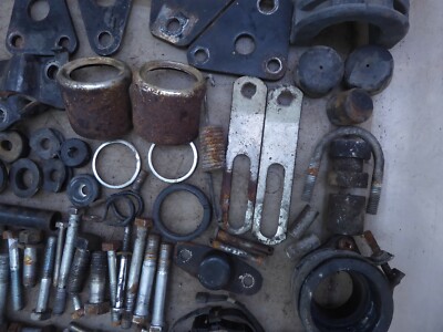 1974 Kawasaki KZ400 OHC K759) misc bike bolts parts mounts