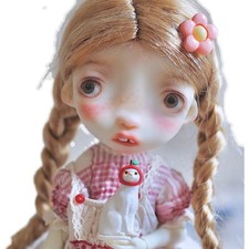 1/6 BJD Doll Lovely Girl Eyes Free Face Makeup Nude Resin Ball Jointed Body Gift