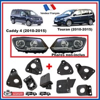 Satz Festsetzung Optik Scheinwerfer Links+Recht Nuckel FüR VW Touran Caddy