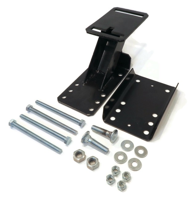 Spare Tire Wheel Mount Kit, Heavy Duty Bracket / Carrier for 6 & 8 Lugs