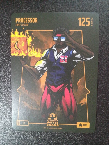 Bo Jackson Battle Arena Processor Joel Embiid Fire card #37