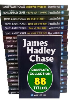 JAMES HADLEY CHASE SET - 88 BOOKS