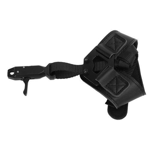 ()Bow Release Aid Archery Adjustable Compound Bow Wrist Strap Shooting Hunting A - Picture 10 of 22