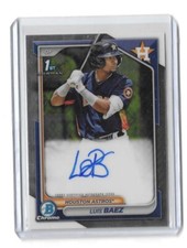 2024 Bowman Chrome Prospects Luis Baez Auto