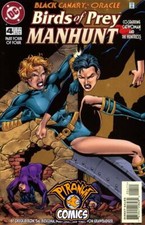 Cover of Birds of Prey: Manhunt #4