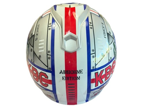 *RARE* KBC Airborne Edition 2 -“War Bird” motorcycle Helmet- Size Large adult - Picture 4 of 5