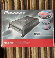 Pioneer Amplifier GM-D9601/Subwoofer TS-W3003...