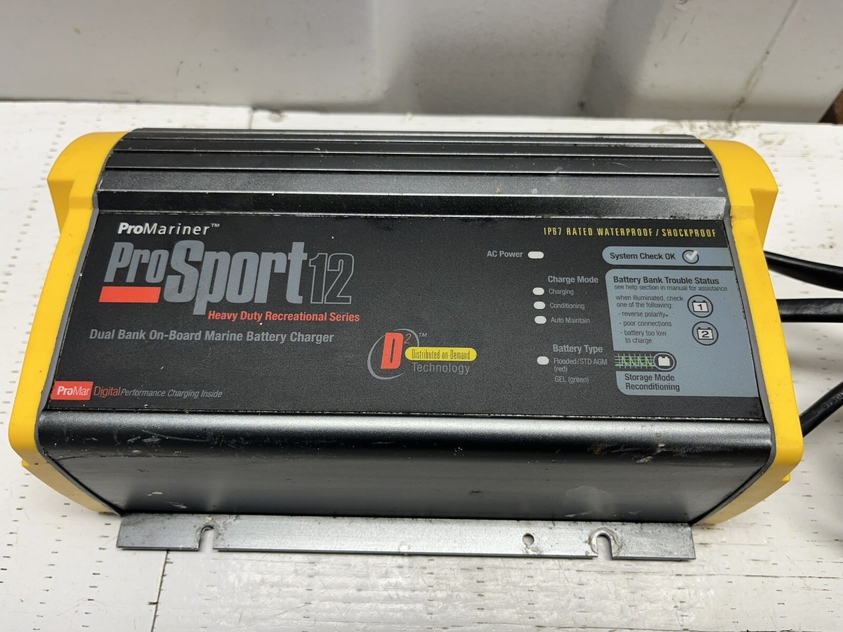 Prosport 12 Marine Battery Charger ProMariner 43012 Prosport 12