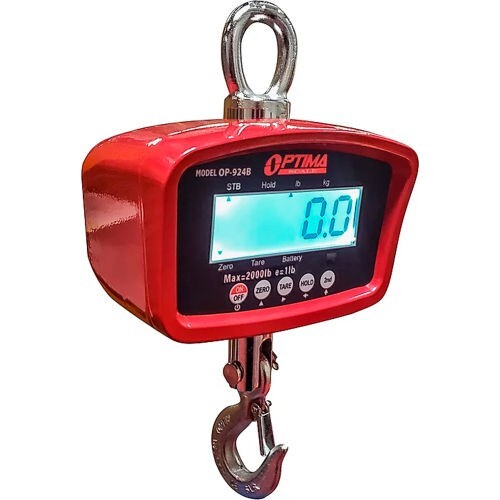 NEW! Optima LCD Digital Crane Scale With Remote 500lb x 0.2lb!! - Picture 1 of 5