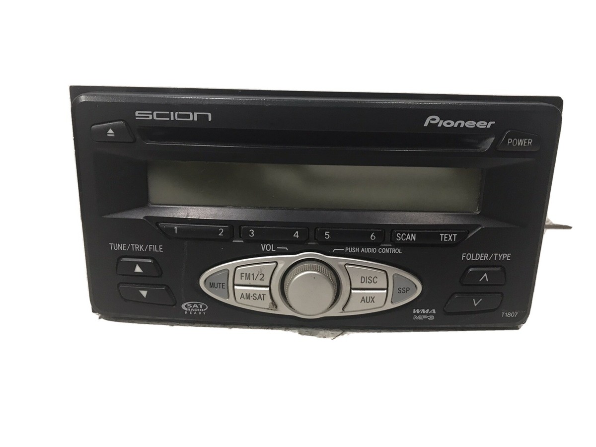 2006-2007 Scion TC stereo radio cd MP3 08600-21800 ID T1807 w/30
