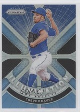 2021 Panini Prizm Illumination Carolina Blue Prizm Trevor Bauer #IL-12 0b3