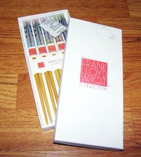 Frank Lloyd Wright Collection, Imperial Hotel Peacock Chopsticks (16150) 5 Sets