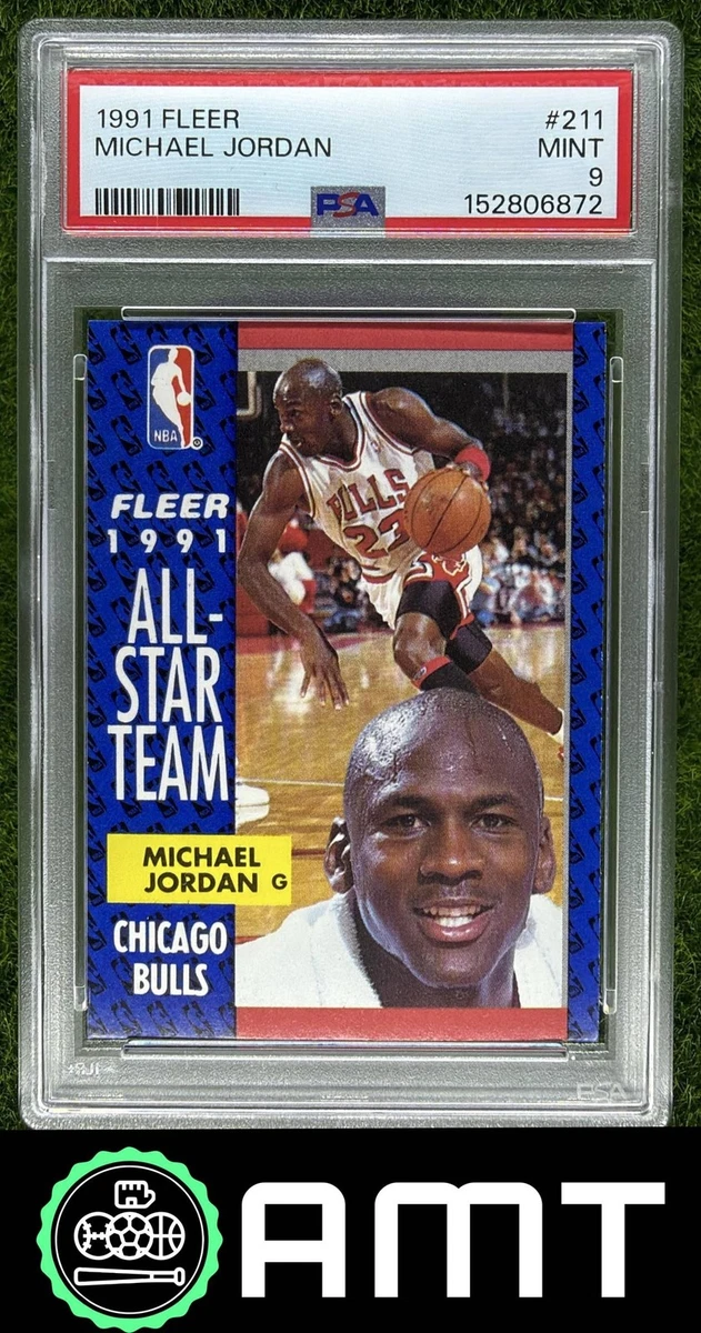 Michael Jordan 9 Graded Basketball Sports Trading Cards