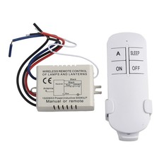 1PCS,1CH ON/OFF 220V Remote Switch Light Wireless-Wall Remote Switch Receiver