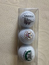 Souvenir Golfb&auml;lle Washington DC 3er Set Capitol White House USA OVP