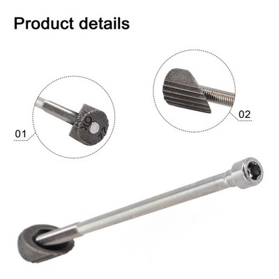 Route City Fahrrad Fahrrad 22,2 mm Stange Adapter Schraube mit Sperrholz Chrom