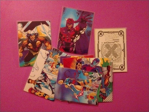 1991 vintage Comic Images X-Men trading cards (You Pick) used Free Ship
