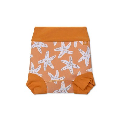 Swim Essentials Swim Diaper Neoprene Orange Seastar - Große 0/3 Months