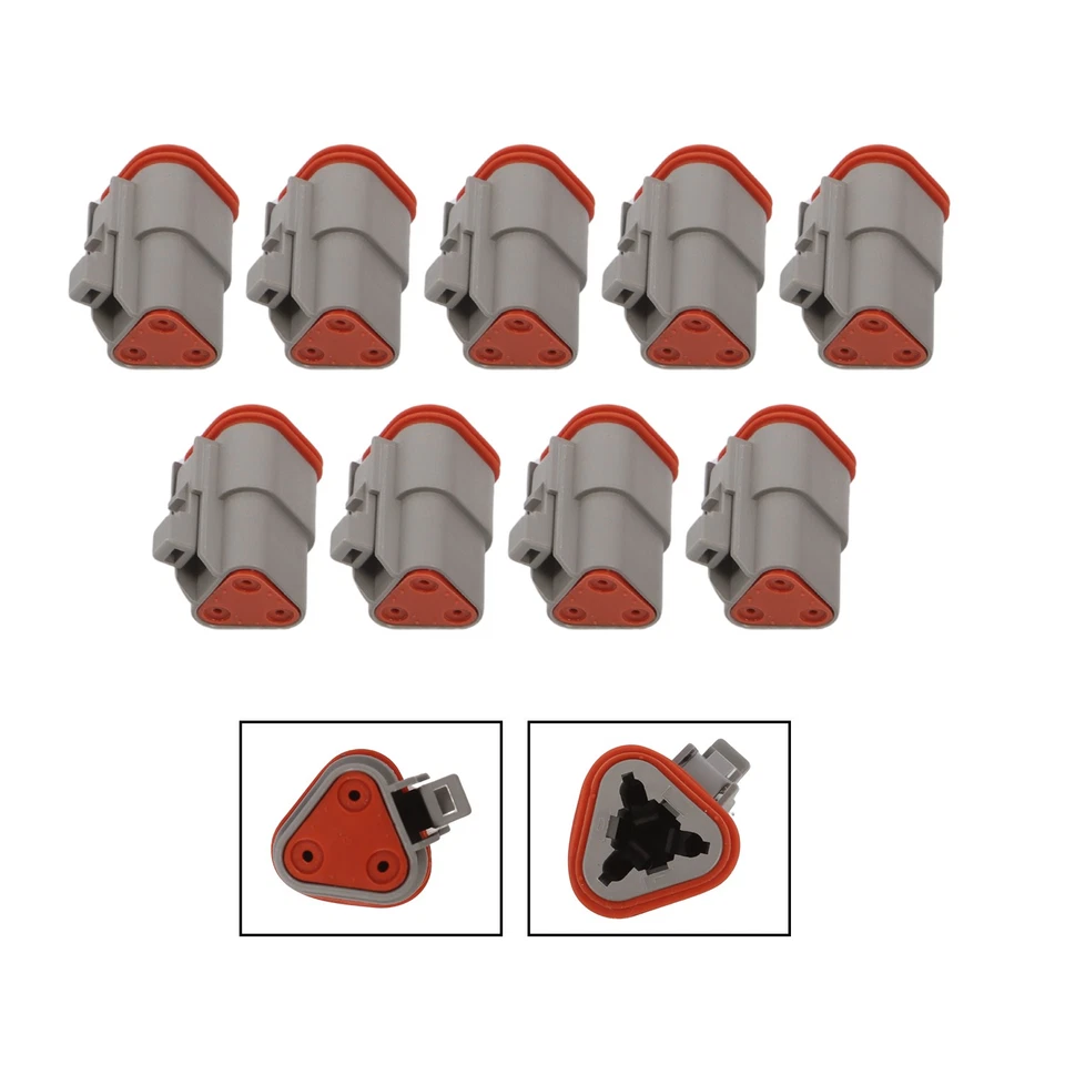 New 1650PCS Deutsch Connector Kit Stamped Contacts For 14,16,18,20 GA.WIRE - Image 4 of 4